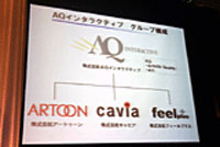 株式会社AQインタラクティブ 戦略発表会
